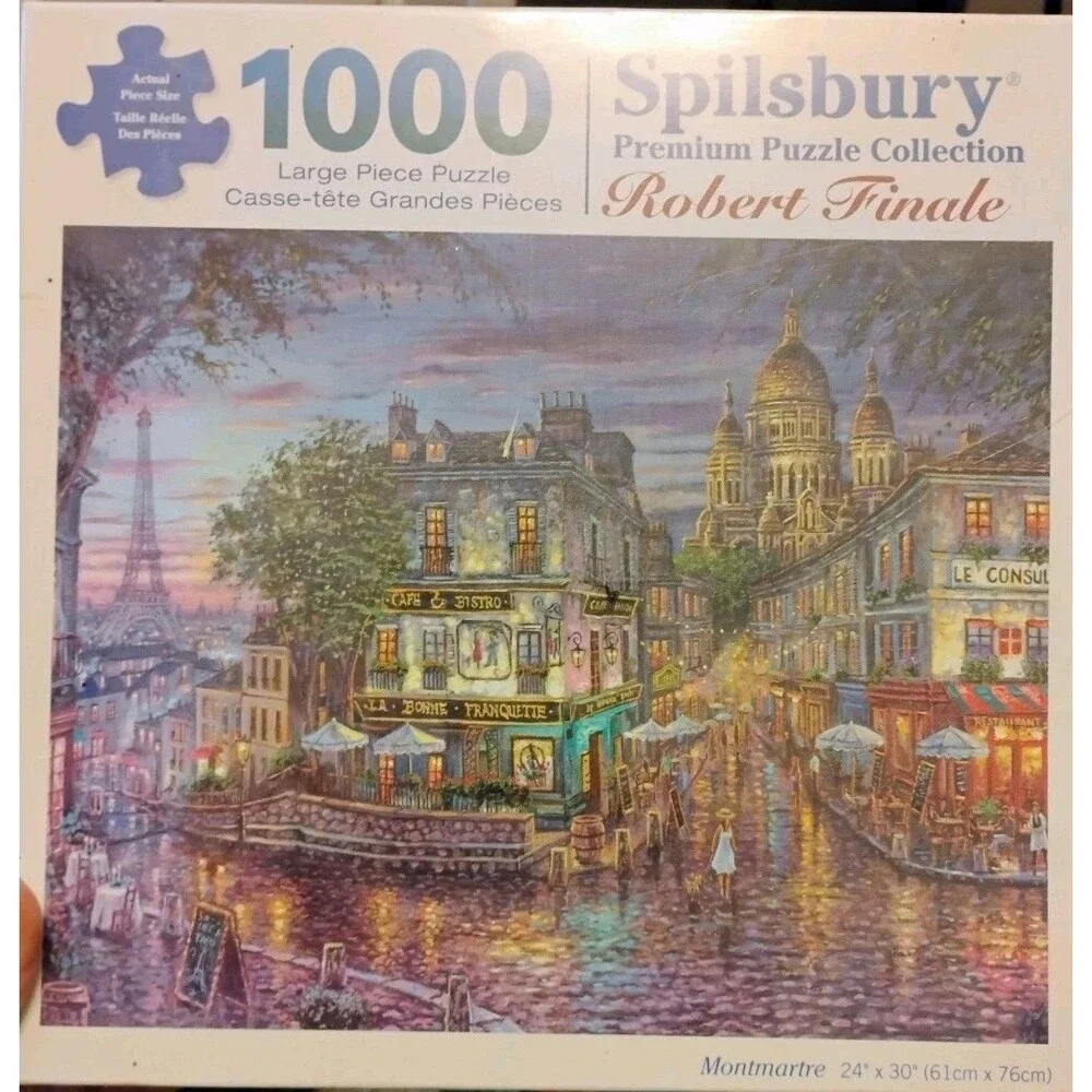 Spilsbury 1000 pc Puzzle Montmartre~ Robert Finale 24x30 NEW FACTORY SEALED